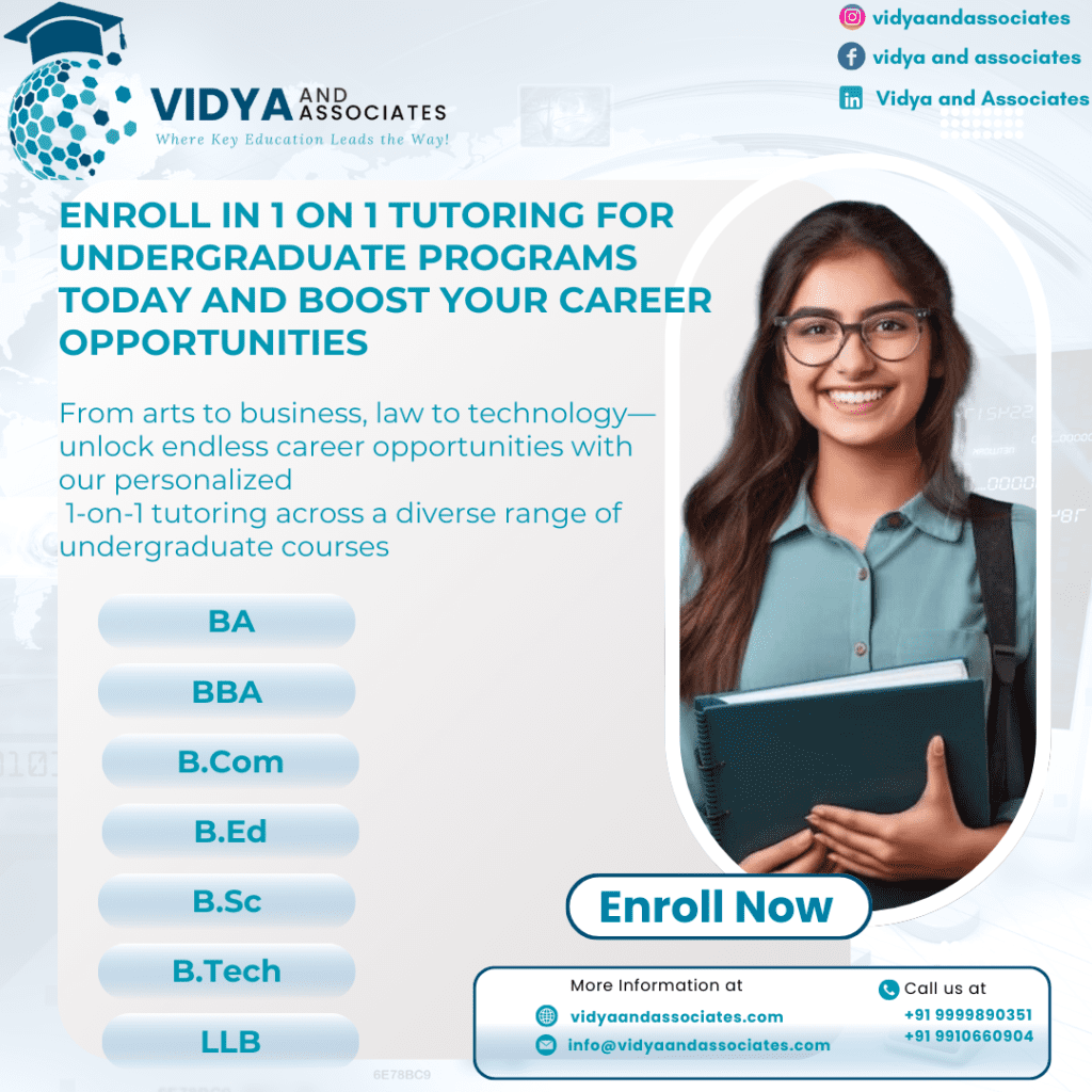 Undergraduate Subject Tutoring in Noida