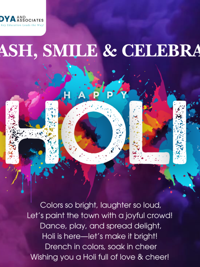 Wishing You a Colorful & Prosperous Holi – Vidya and Associates