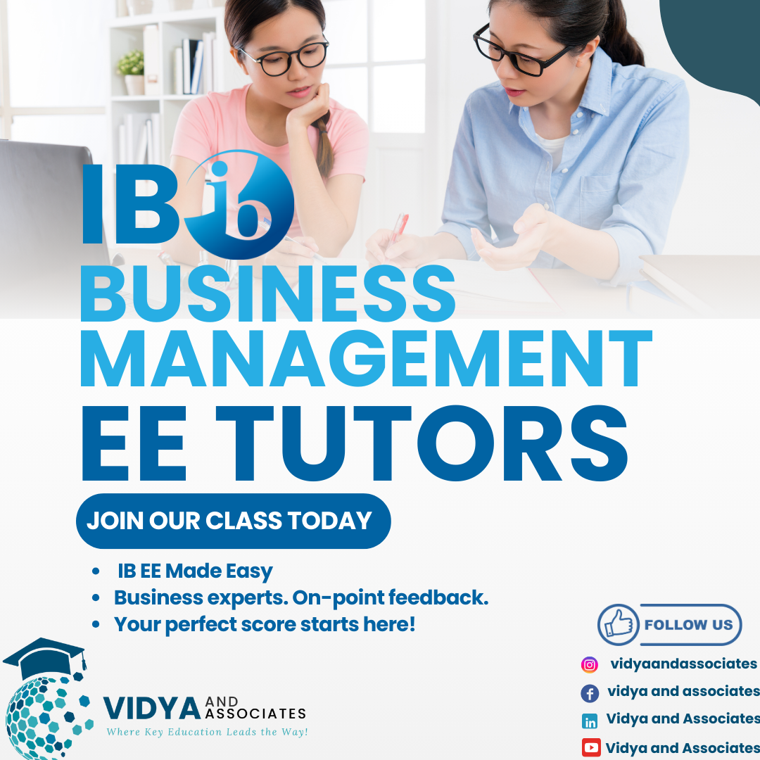 IB business management EE tuition