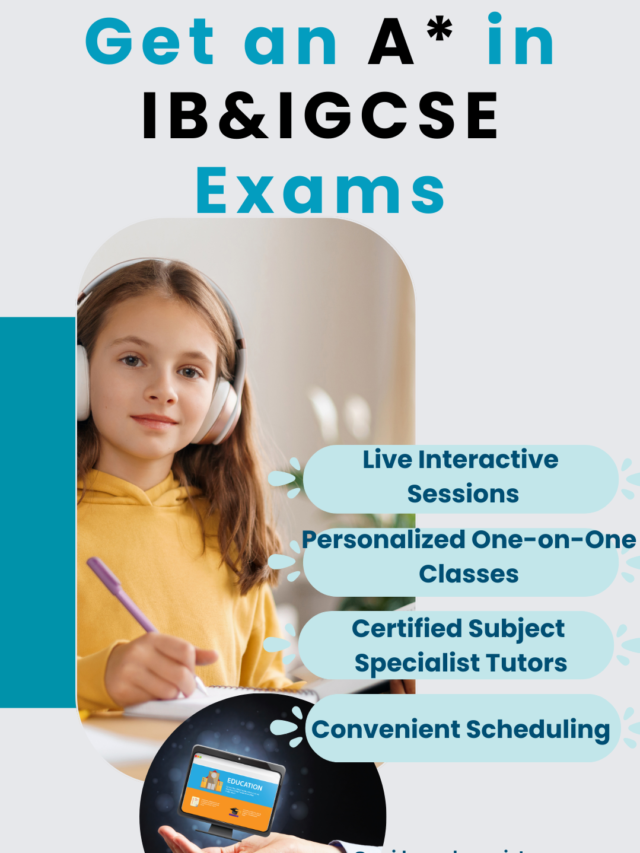 Get an A in IB & IGCSE Exams – Your Success Starts Here!*