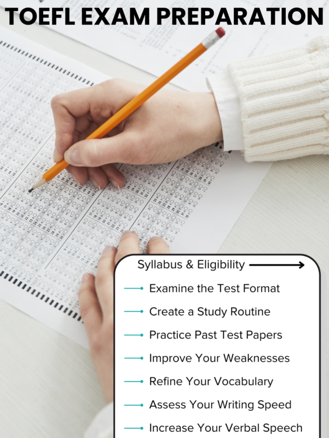 TOEFL exam preparation