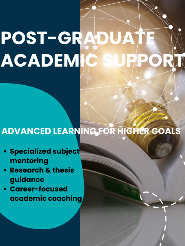 post graduate academic support
