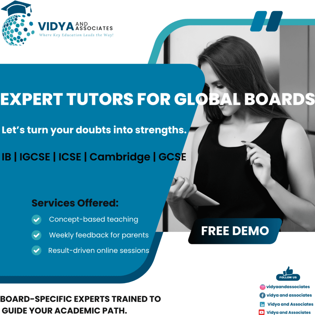 online tutors for IB and IGCSE