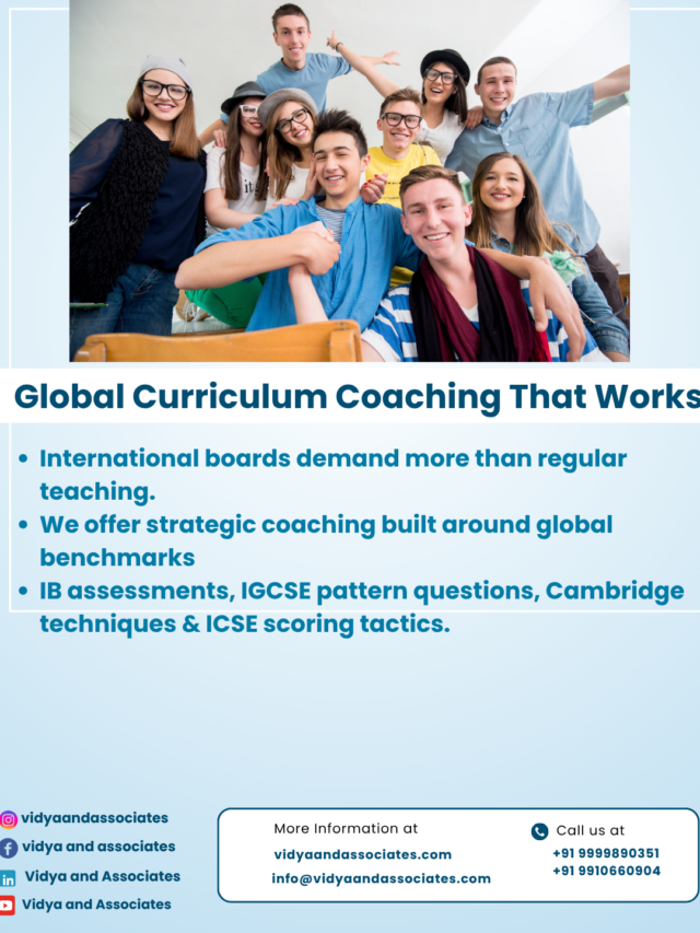 Personalized Coaching for Global Curriculums – IB, IGCSE & More