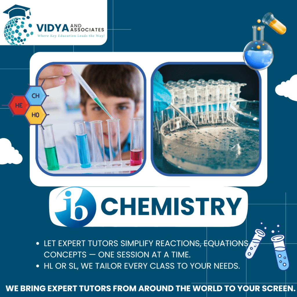 IB Chemistry Tutor Online – Personalized IB Coaching India