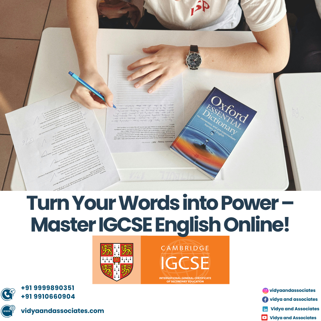Master IGCSE English Language & Literature with Expert Online Tutors in India