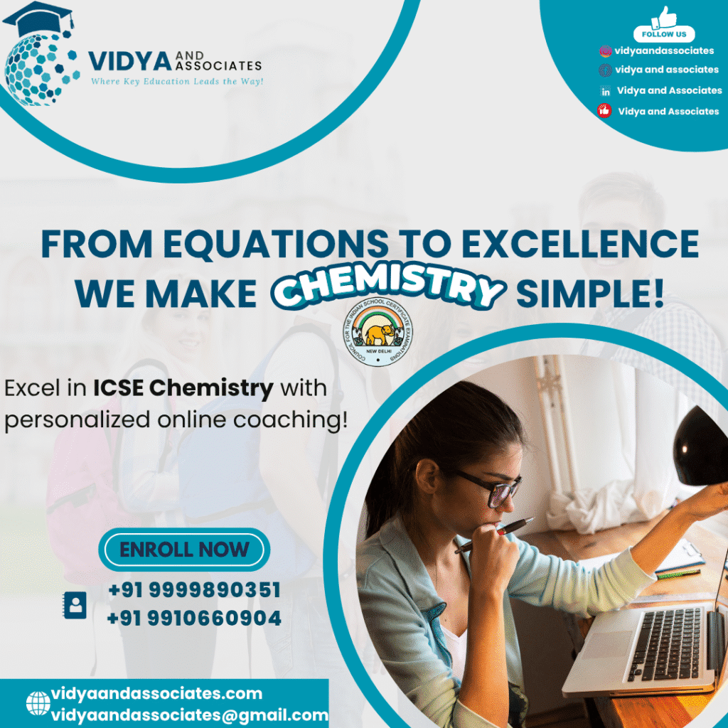 ICSE Chemistry Online Coaching – Master Concepts & Score Top Marks