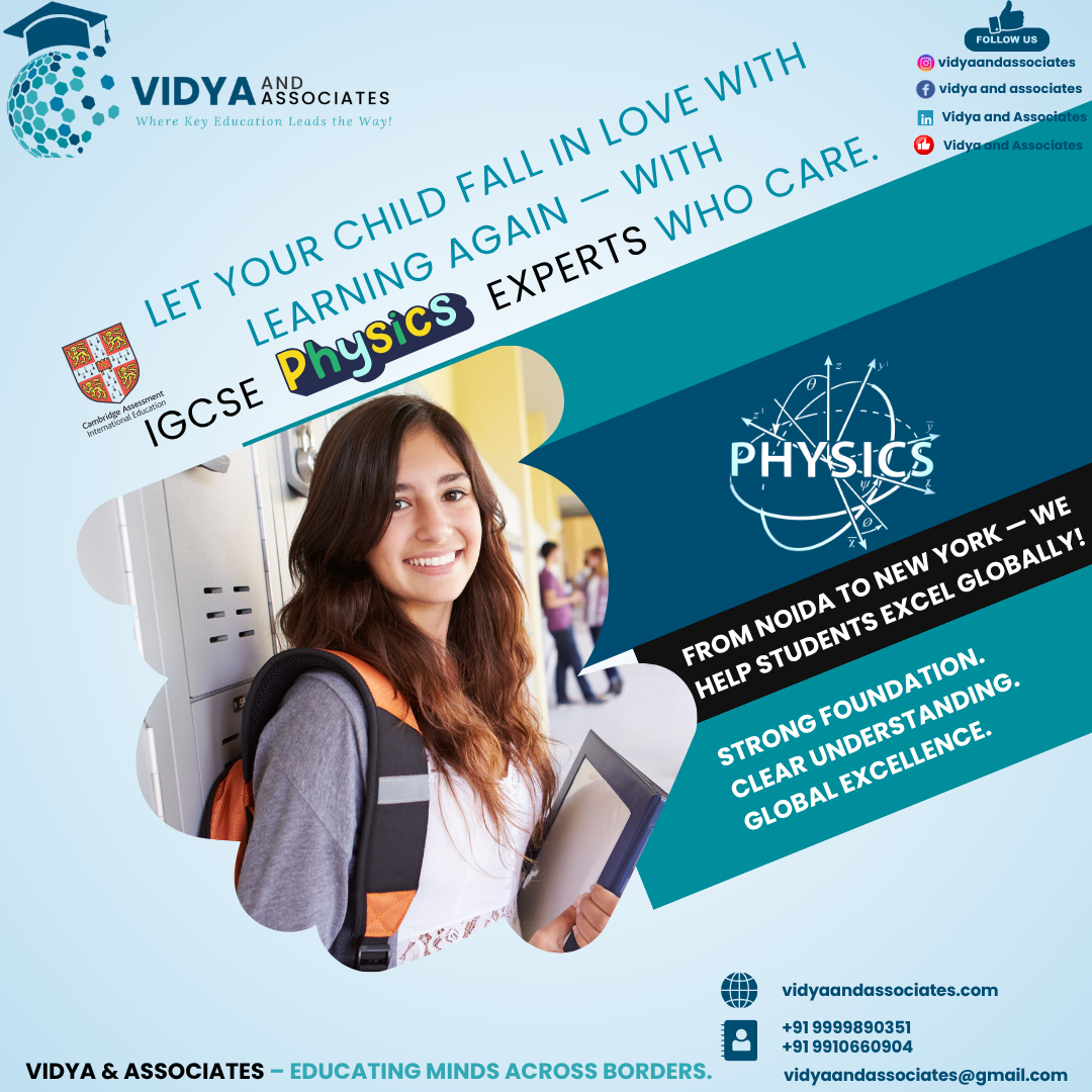 IGCSE Physics Online Tutoring – Master Every Concept, Excel Globally with Expert Guidance