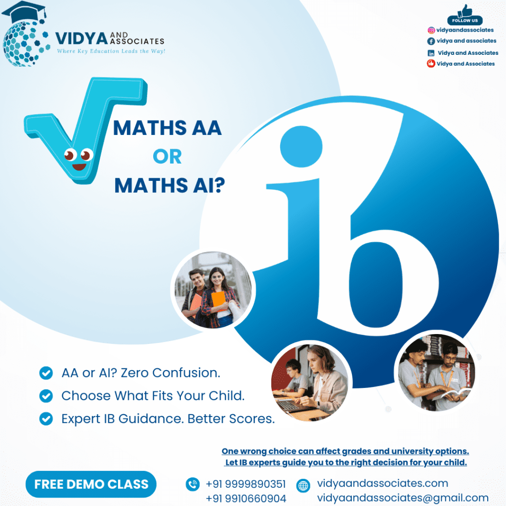 IB Maths AA vs AI comparison for IB students and parents