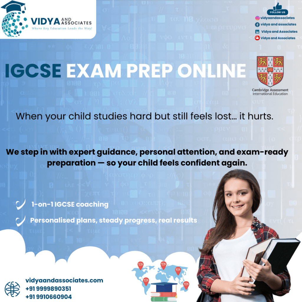 IGCSE exam preparation online with expert Cambridge tutors