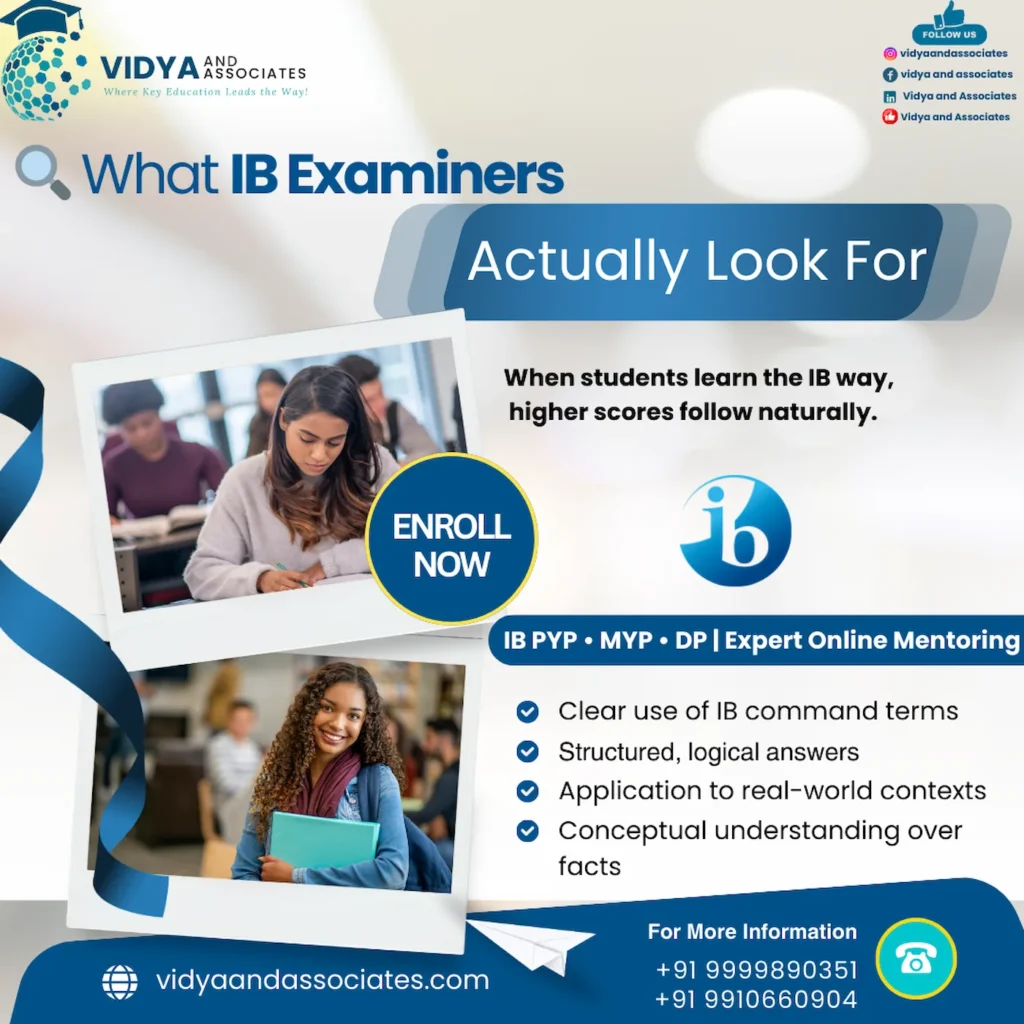 what IB examiners look for explained with online IB coaching