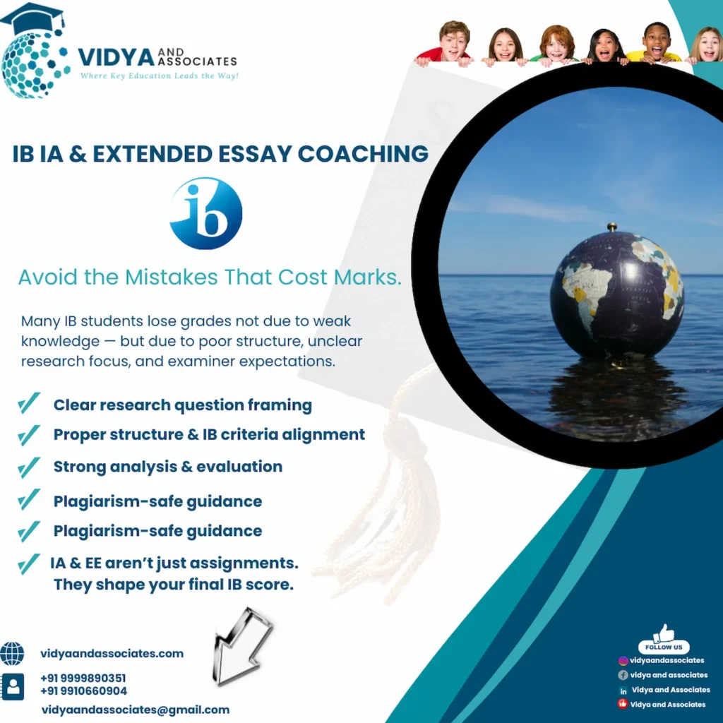 IB Internal Assessment and Extended Essay coaching for higher scores